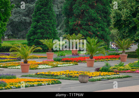 Rheinpark, Köln, 92660 Stockfoto