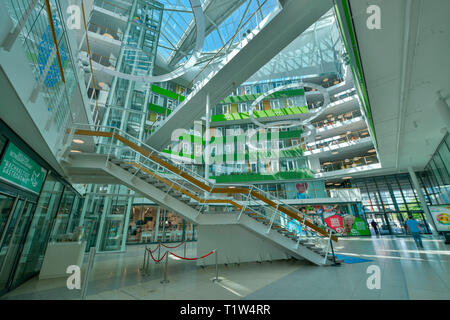 Unilever-Haus, Strandkai, Hafencity, Hamburg, Deutschland Stockfoto