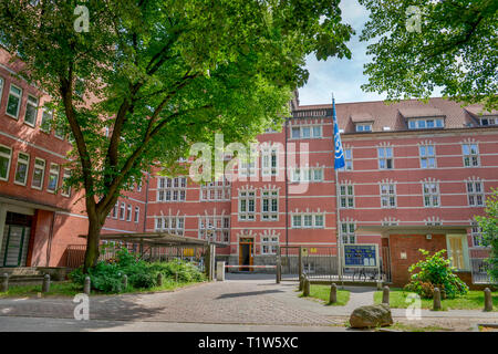 Deutscher Wetterdienst, Bernhard-Nocht-Straße, St. Pauli, Hamburg, Deutschland Stockfoto