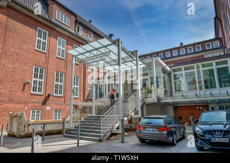 Bernhard-Nocht-Institut für Tropenmedizin, Bernhard-Nocht-Straße, St. Pauli, Hamburg, Deutschland Stockfoto