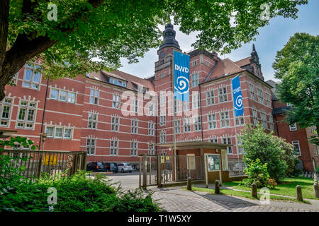 Deutscher Wetterdienst, Bernhard-Nocht-Straße, St. Pauli, Hamburg, Deutschland Stockfoto