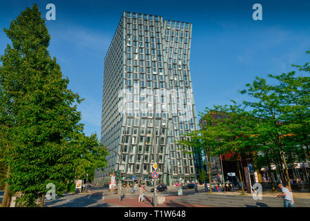 Tanzende Tuerme, Reeperbahn, St. Pauli, Hamburg Stockfoto