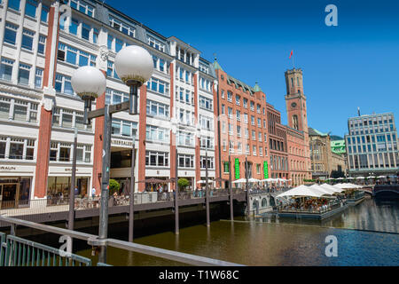 Kaisergalerie, Alte Post, Bleichenfleet, Hamburg, Deutschland Stockfoto