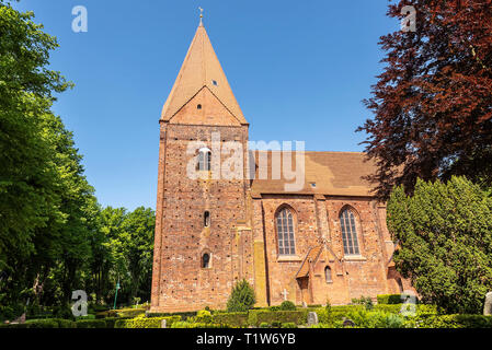 Kirche, Kirchdorf, Insel Poel, Mecklenburg-Vorpommern, Deutschland Stockfoto