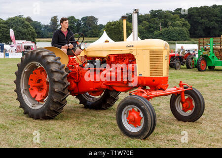 1950er Fall Diesel 400 Traktor 2018 Aylsham Landwirtschaft zeigen, Norfolk, Großbritannien. Stockfoto