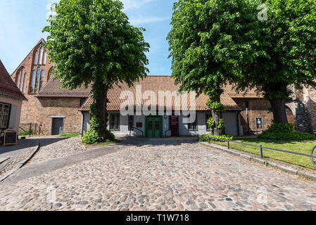 Kulturhistorisches Museum, Kloster Zum Heiligen Kreuz, Rostock, Mecklenburg-Vorpommern, Deutschland Stockfoto