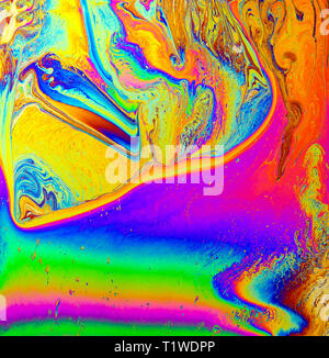 Psychedelic Hintergrund. Universum der Blumen. Concept Art Design. Mehrfarbiger Hintergrund, abstrakte Muster Stockfoto