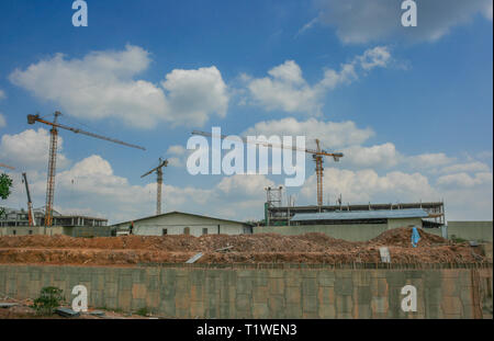 Entwicklung in Iskandar Puteri, Johor Malaysia Stockfoto