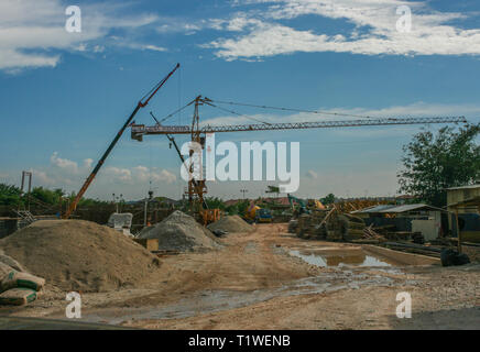 Entwicklung in Iskandar Puteri, Johor Malaysia Stockfoto