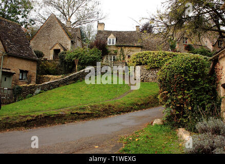 Arlington Row in den Cotswolds Dorf Bibury Stockfoto