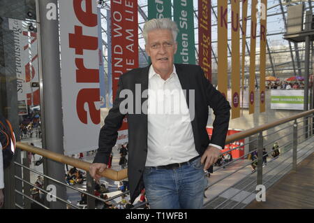 Leipzig, Deutschland, 23. März 2019: MAX Moor auf der Buchmesse Stockfoto