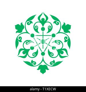 Im arabischen Stil. Mandala. Vector Illustration für islamischen Stil Design. Stock Vektor