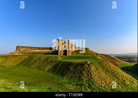 Tynemouth Priory, Tynemouth, Großbritannien Stockfoto