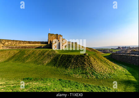 Tynemouth Priory, Tynemouth, Großbritannien Stockfoto