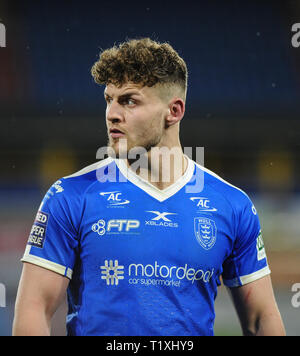 Huddersfield, Großbritannien, 22. 3. 2019. 22. März 2019. John Smiths Stadion, Huddersfield, England; Rugby League Betfred Super League, Huddersfield Riesen vs Rumpf Stockfoto