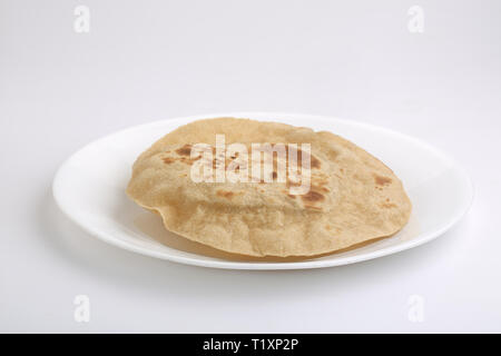 Chappati - nordindische Spezial-Fulka-Roti Stockfoto