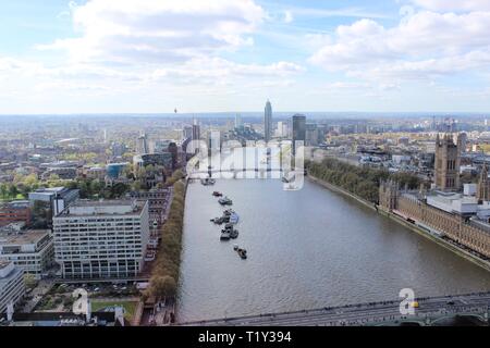 Sightseeing Tour durch die Stadt London, Großbritannien Stockfoto