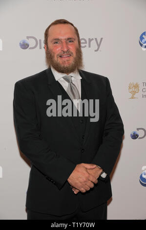 New York, USA. 28. März, 2019. Rabbi Shmuley Boteach nimmt an der 7. jährlichen Meister der Jüdischen Werte International Awards Gala in der Carnegie Hall am 28. März 2019 in New York City. Credit: Ron Adar/Alamy leben Nachrichten Stockfoto