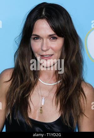 Hollywood, Vereinigte Staaten. 28. März, 2019. HOLLYWOOD, LOS ANGELES, Kalifornien, USA - 28. März: Schauspielerin Katie Aselton kommt an der Los Angeles Premiere von Neon und Vice Studio's 'The Beach Bum' Kinos ArcLight Hollywood am 28. März 2019 in Hollywood, Los Angeles, Kalifornien, USA. (Foto von David Acosta/Image Press Agency) Quelle: Bild Presse Agentur/Alamy leben Nachrichten Stockfoto