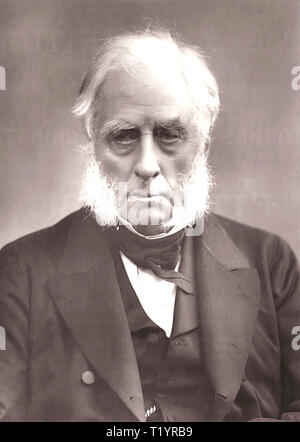 WILLIAM CAVENDISH, 7. Herzog von Devonshire (1808-1891) Britische Gutsbesitzer, Politiker und Philanthrop 1880 Stockfoto