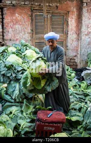 Ägypten, Luxor, im Souk Stockfoto