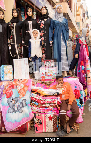 Ägypten, Luxor, im Souk Stockfoto