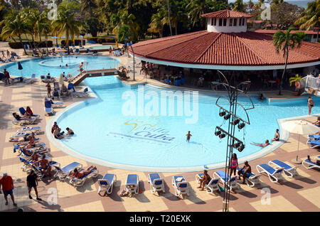 Live erleben, Varadero, Kuba. Stockfoto