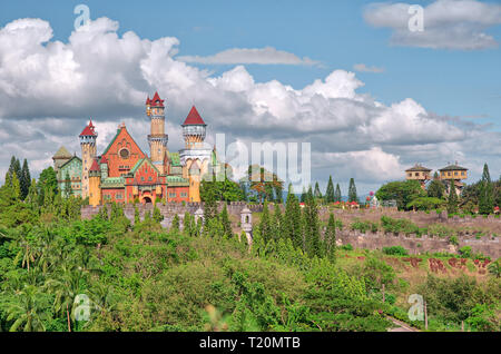 Märchen lebendig in der Fantasy Welt Lemery, Batangas, Philippinen. Stockfoto