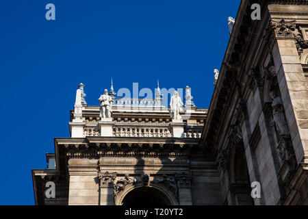 Die ungarische Staatsoper Neo-Renaissance-Gebäude im Zentrum von Budapest an der Andrassy Straße Stockfoto