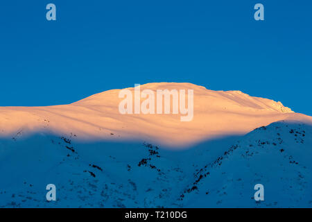 Kenai Mountains, Turnagain Pass, Kenai Halbinsel, Alaska Stockfoto