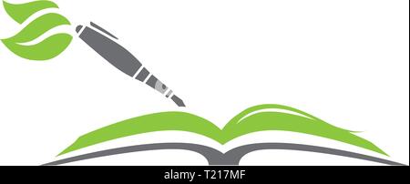 grünes Buch Stock Vektor