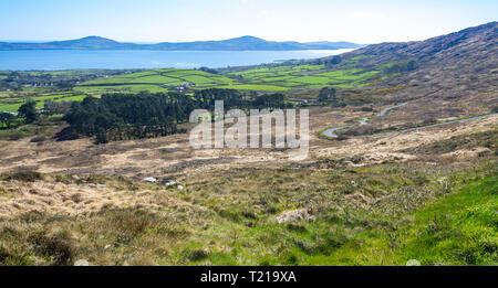 Blick entlang der Sheeps Head Halbinsel, West Cork, Irland Stockfoto