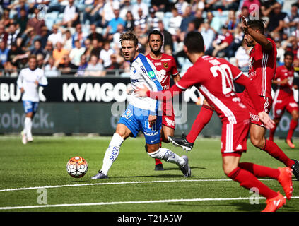 NORRKÖPING 20160716 Allsvensk match på Östgötaporten mellan IFK Norrköping och Östersunds FK. Bild Jeppe Gustafsson Stockfoto