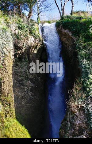 Dyserth, North Wales, UK. 29 Mär, 2019. Dyserth fällt im Frühjahr wärme Credit: IAN Fairbrother/Alamy leben Nachrichten Stockfoto