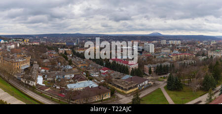Panorama der Pyatigorsk im März Stockfoto