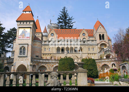 Bory Castle, Szekesfehervar, Gespanschaft Fejér, Ungarn, Europa, Bory-vár, Székesfehérvár, Magyarország. Stockfoto