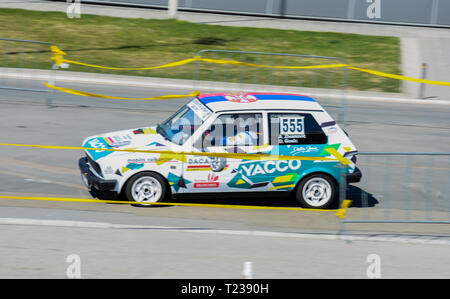 Sajmski autoslalom 2019 - Jugo Stockfoto