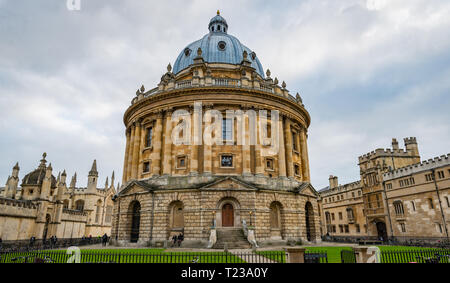 Ein Blick auf Radcliffe Camera in Oxford in England Stockfoto