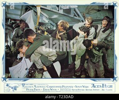 Aces High (1976) Simon Ward, Peter Firth, David Holz, Datum: 1976 Stockfoto