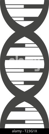 DNA-Helix Logo Design. Stock Vektor