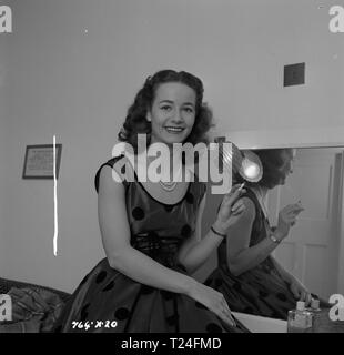 Die Nacht meine Nummer Kam (1955) Doreen Aris, Datum: 1955 Stockfoto