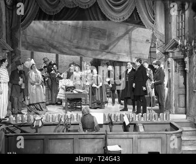 Das Leben und die Abenteuer von Nicholas Nickleby (1947) Vera Pearce, Una Bart, Stanley Holloway, Derek Bond, Aubrey Woods, Datum: 1947 Stockfoto