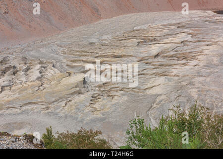 Blick auf die Caldera, den Vulkan Chaitén, Nationalpark Pumalin, Patagonien, Chaitén, Chile Stockfoto