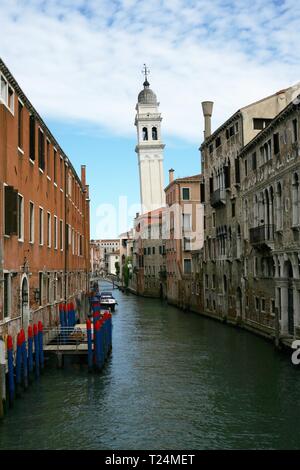 Die wunderschöne Stadt Venedig und der Hauptstadt der norditalienischen Region Venetien. Stockfoto