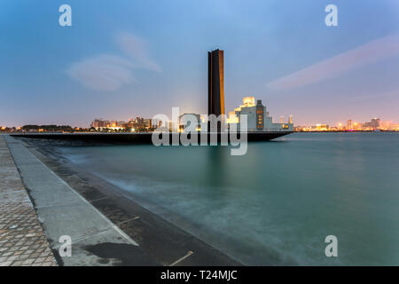 Die '7' Skulptur im Museum für Islamische Kunst in Doha Katar Stockfoto