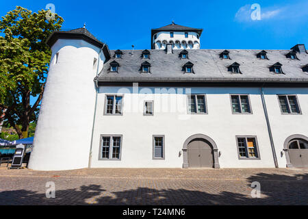 Museum der Stadt Boppard. Boppard ist eine Stadt in der Rheinschlucht, Deutschland. Stockfoto