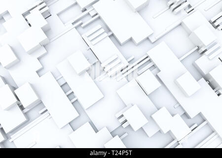 Würfel board Struktur, Hintergrund, Computer digital image Stockfoto