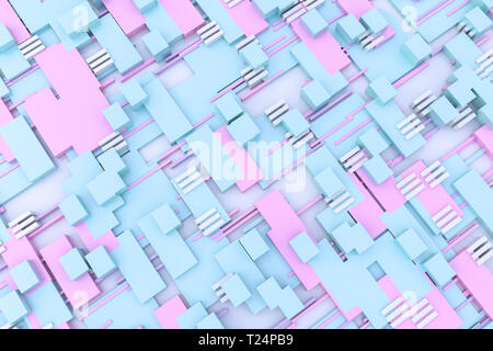 Würfel board Struktur, Hintergrund, Computer digital image Stockfoto