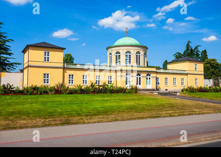 Alte Bibliothek Gebäude im Stadtteil herrenhausen Hannover Stadt in Deutschland Stockfoto