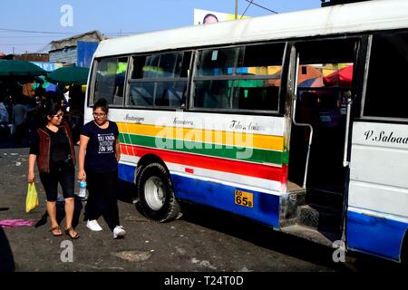 Gamarra Markt in Lima. Abteilung von Lima Peru Stockfoto